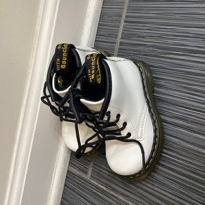 White Dr.Martens- Toddlers
